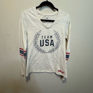 Team USA PyeongChang Olympics Long Sleeve Shirt Women’s Medium